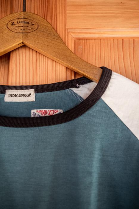 Leon Raglan Baseball Tee Supima Cotton Men - 1