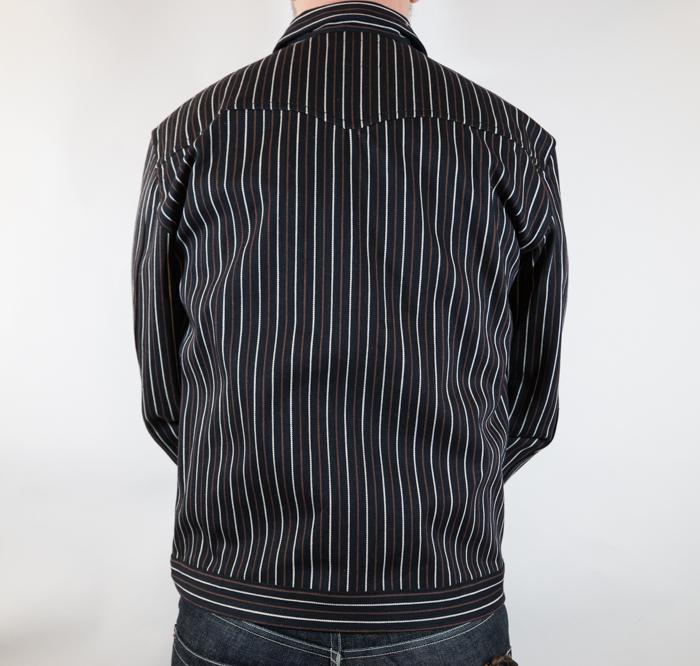 Hearst Jkt Trickery Stripe Brown/White - 0