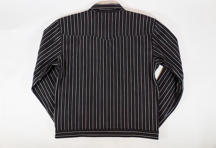 Hearst Jkt Trickery Stripe Brown/White - 2