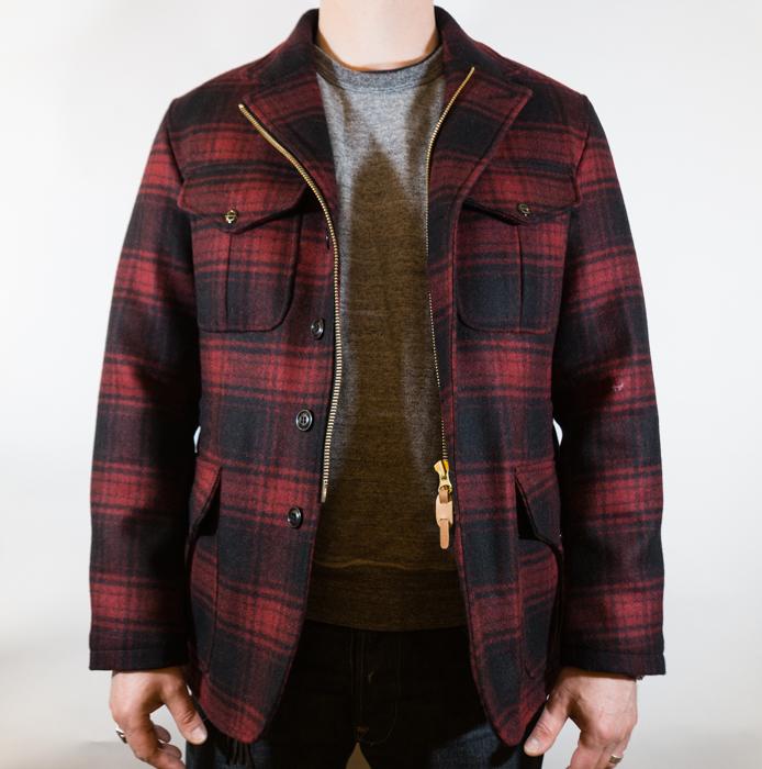 Alligator Jkt Wool Padding Check Men - 0