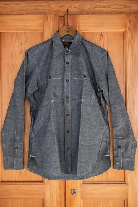USN Japanese Chambray Shirt L/S Men
