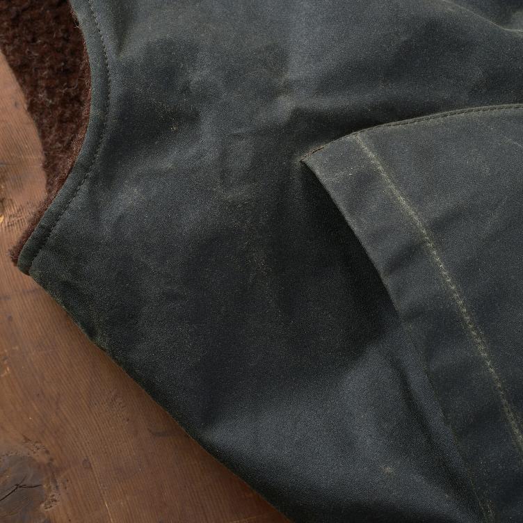 Mountain Vest Waxed Cotton Men - 4