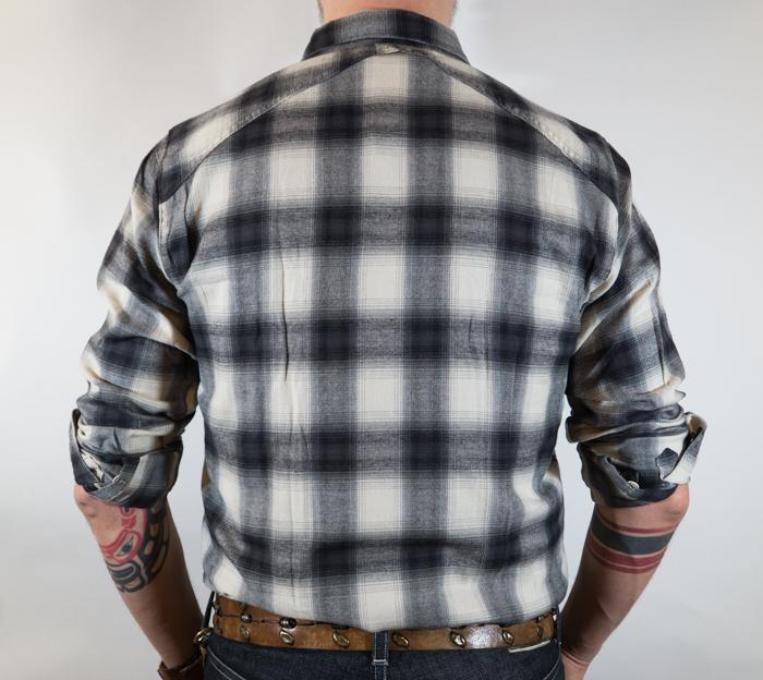 Crosscut Flannel L/S Shirt Brushed Check Men - 0