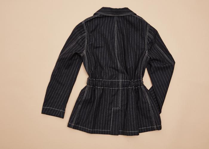 Factory Blazer Striped Wmn - 2