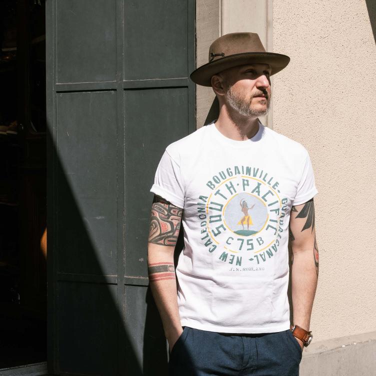 Bougainville Cotton S/S Tee Men