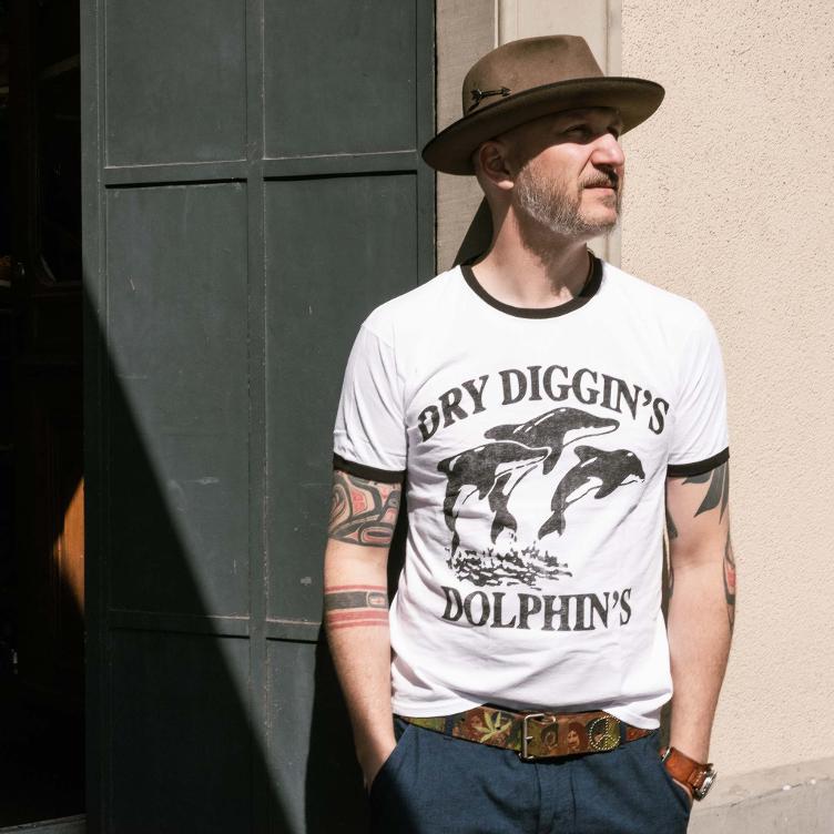 Diggin`s Dolphins Cotton S/S Tee Men