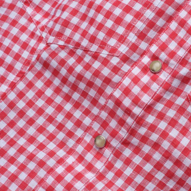 Western L/S Shirt Vichy Women - 3