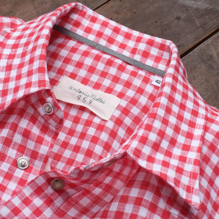 Western L/S Shirt Vichy Women - 1