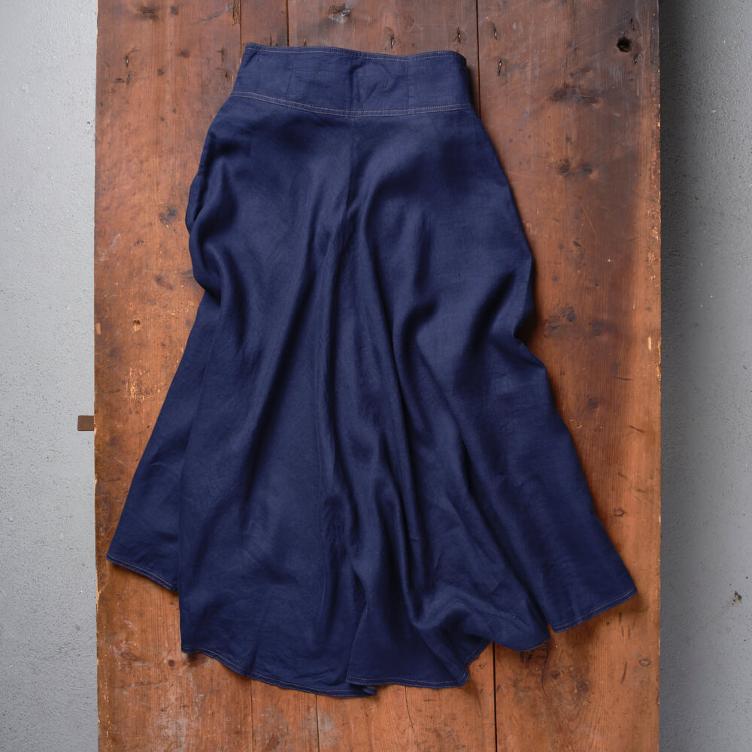 W700 Snap Skirt Linen Women - 0